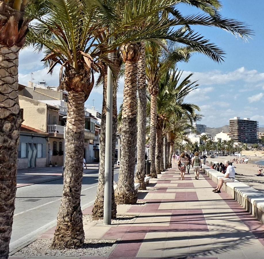 Sunny Duplex In Front Of Campello Beach El Campello Eksteriør billede